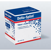 Delta Splint, synthetic splint system made of fiberglass