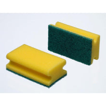 3M™ Cleaning Sponge 24D, Yellow/Green, 70 mm x 130 mm, 100 pieces / box | Pack (10 pieces)