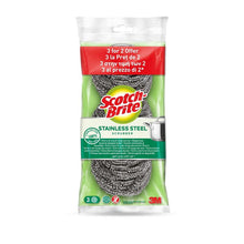 Scotch-Brite® Stainless Steel Spiral, 2 per pack + 1 free | Pack (3 pieces)