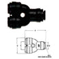 servomat Ersatzteil Y-Verbinder 12 mm – Teilenr. JGRM2312E