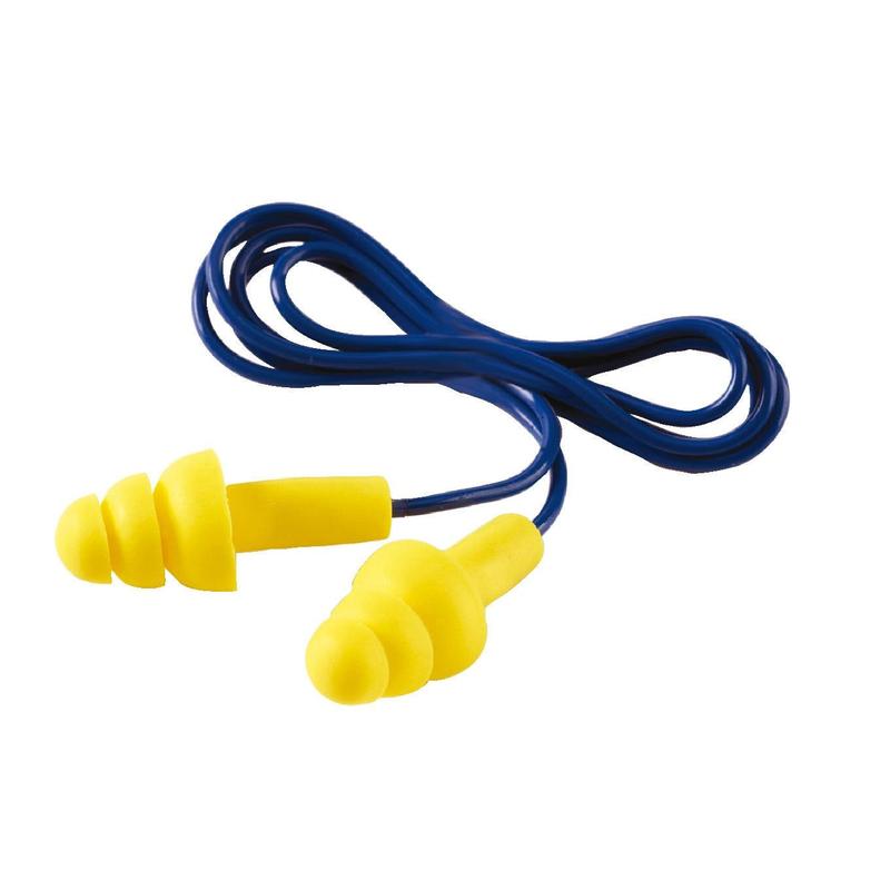 3M™ E-A-R™ Ultrafit™ earplugs, with cord, UF-01-000 | Pack (50 pairs)